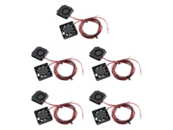 5x 4010 Fans Dc 24v Extruder Hot End Fan And Dc 24v Turbo Fan For Creality Ender 3 / Ender 3 Pro 3d Printer