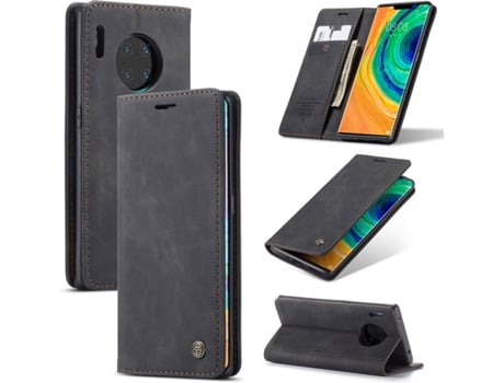 Carcasa Huawei Mate 30 Pro Livro Caseme Elite (Negro)