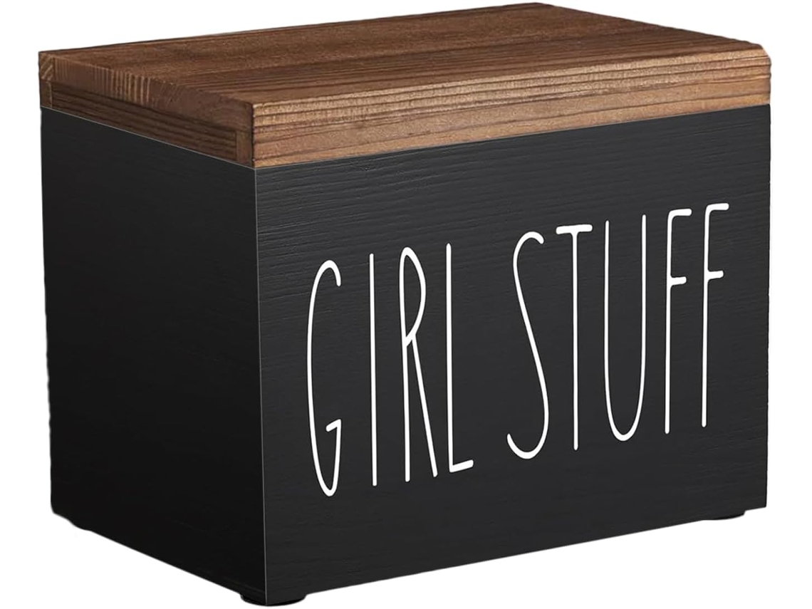 Soporte Para Tampones Para El Baño | Caja De Almacenamiento Para Productos De Higiene Femenina, Tampones, Para Encimera