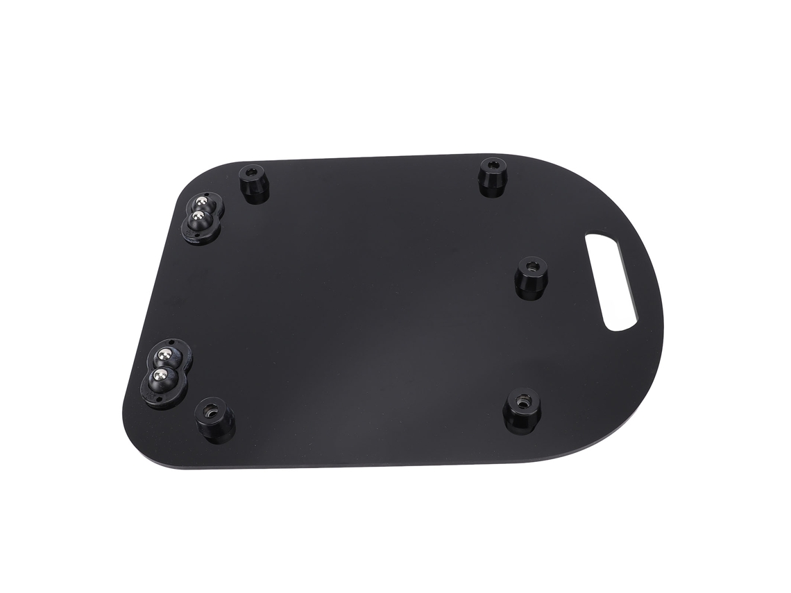 Cinta Transportadora Deslizante Para Licuadora Tm5 Tm6 Con Asa Y Almohadillas Protectoras - Negra