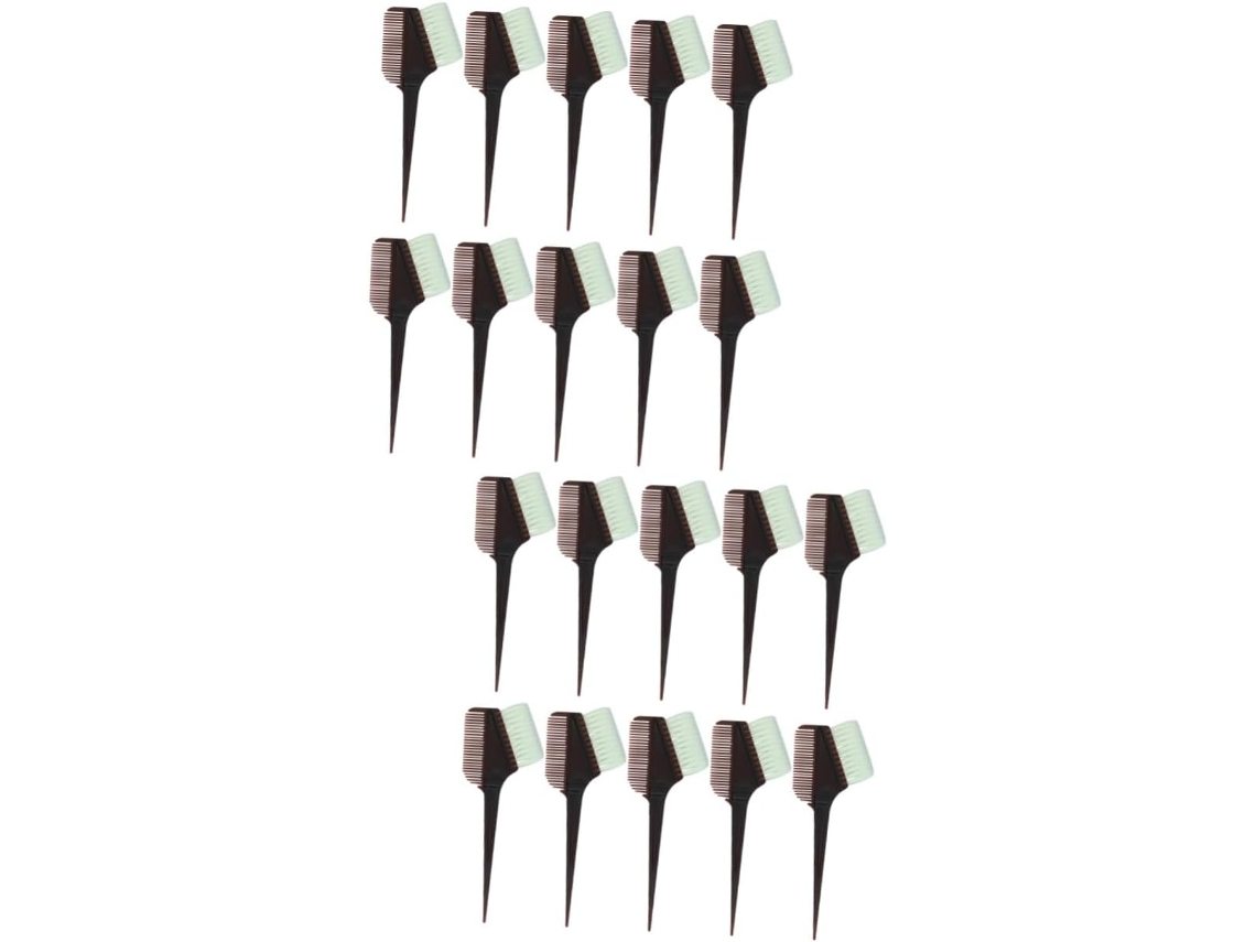 Kit De Tinte Para El Cabello De 20 Piezas Con Cepillo Y Peine Para Peluquería - Herramientas Prácticas Para El Hogar