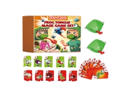 Juego de máscaras de lengua de rana