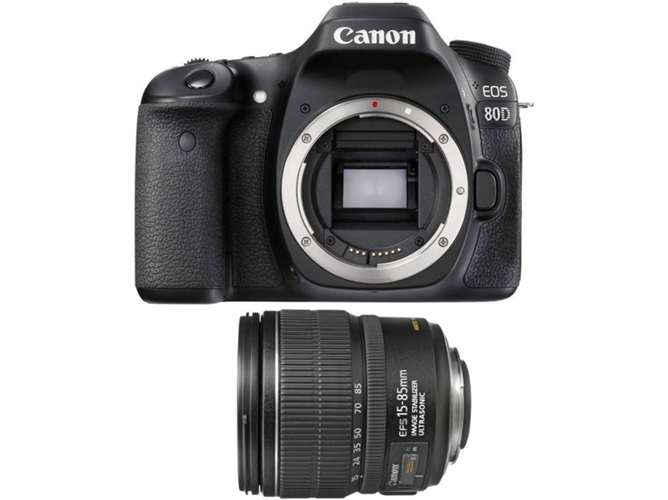 Kit Cámara Réflex CANON EOS 80D + 15-85 IS