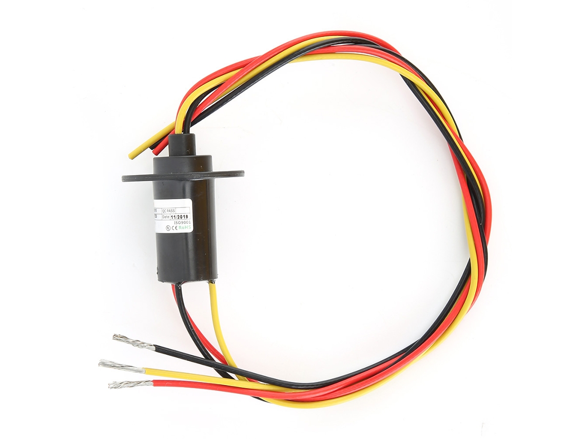 Anillo Colector Conductor De 3 Cables, 20 A, Velocidad Nominal De 150 Rpm, Mw1320