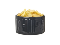 Cuenco aperitivo Chips negro BALVI