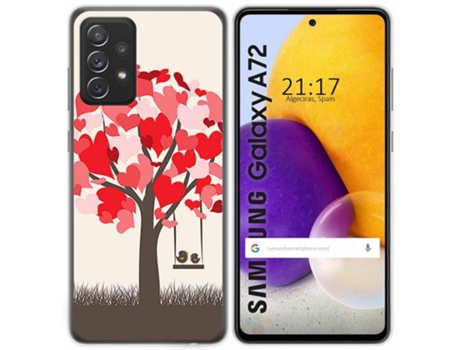 Carcasa Samsung Galaxy A72 TUMUNDOSMARTPHONE Dibujos Multicolor