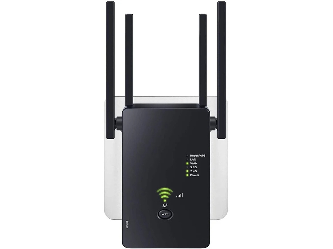 Extensor de wifi, amplificador de señal wifi, amplificador wifi de 1200 Mbps, wifi de 2,4 y 5 GHz, banda dual, 8500 pies cuadrados, Yizhood