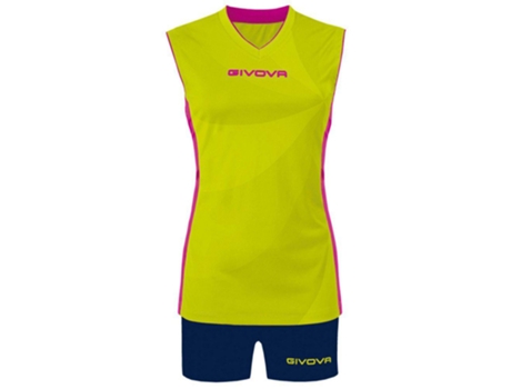 Equipo Completo para Mujer GIVOVA Elica Multicolor para Fútbol (S)