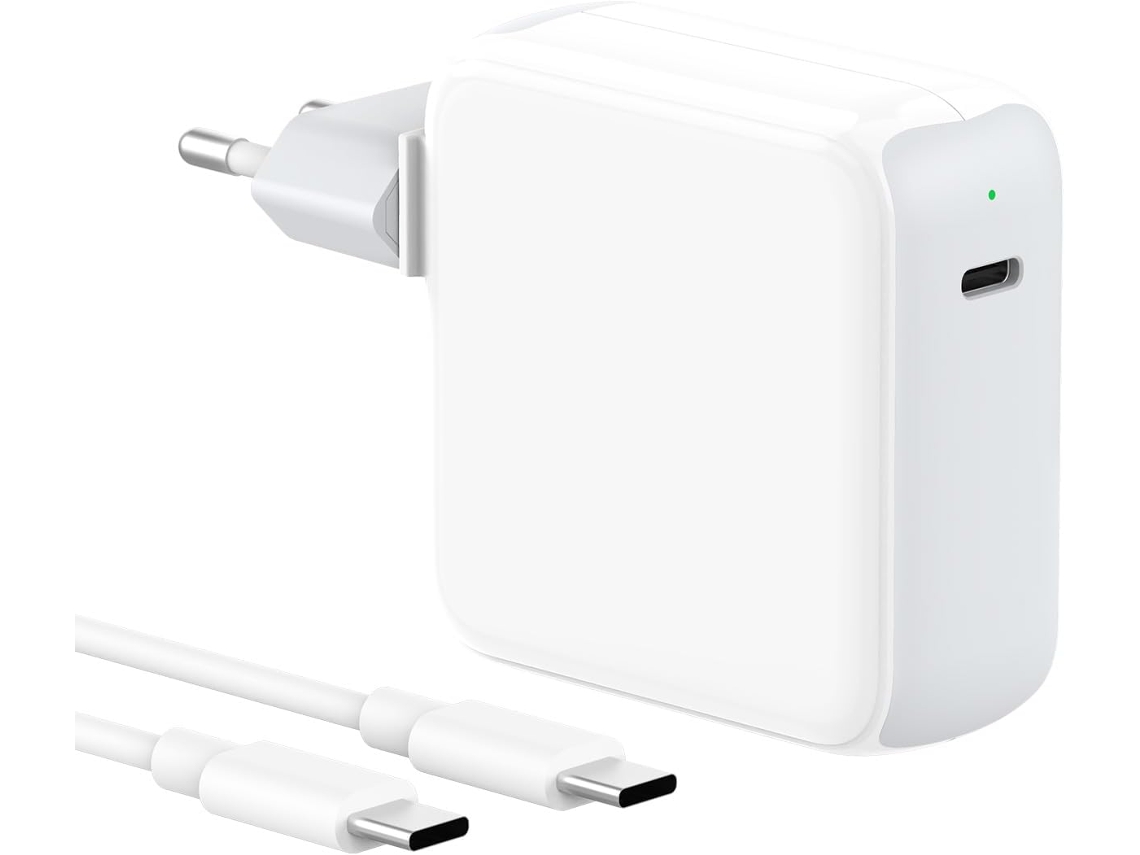 ZRUXE Cargador para Macbook Air Macbook Pro 13 14 15 16 67W Usb C 2M-Blanco