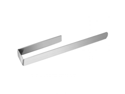 Toallero de pared para baño, autoadhesivo, sin burbujas (plateado)