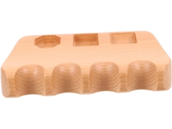 Ranuras Para Soporte De Tacos De Billar De Madera Maciza