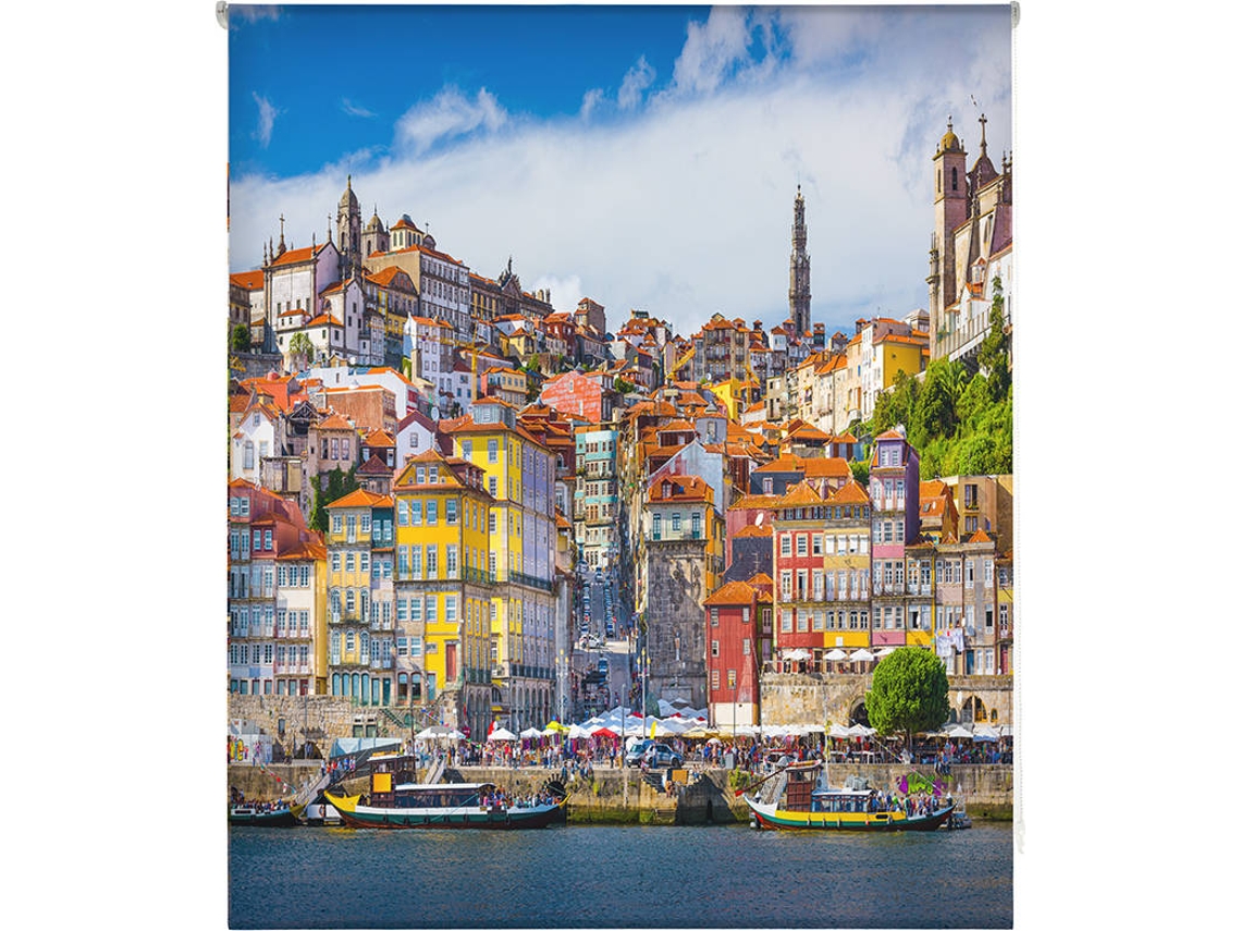 Estor Enrollable HAPPYSTOR Estampado Digital Ciudades HSCU9196 195x250 cm