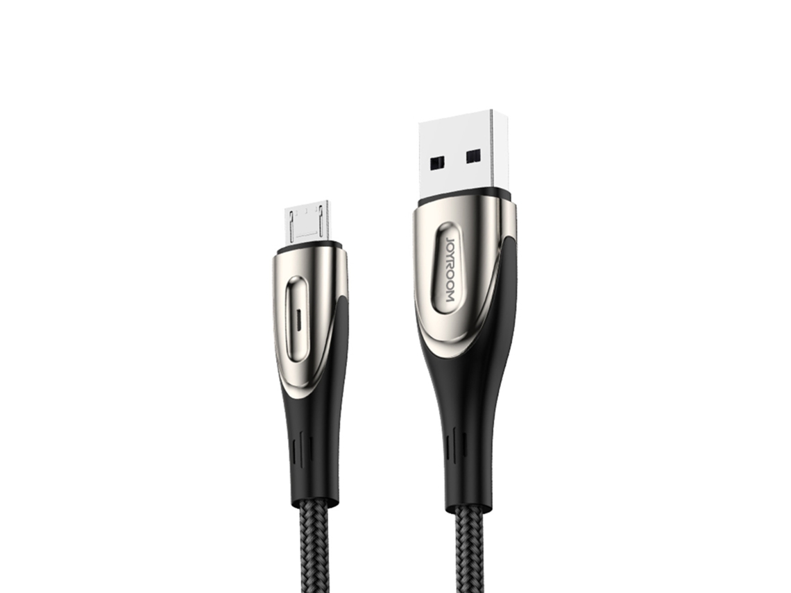 Cable Carga Serie Sharp Usb Micro Joyroom Negro
