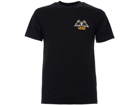 Camiseta de Hombre VANS Sound From Below Algodón Negro (XS)