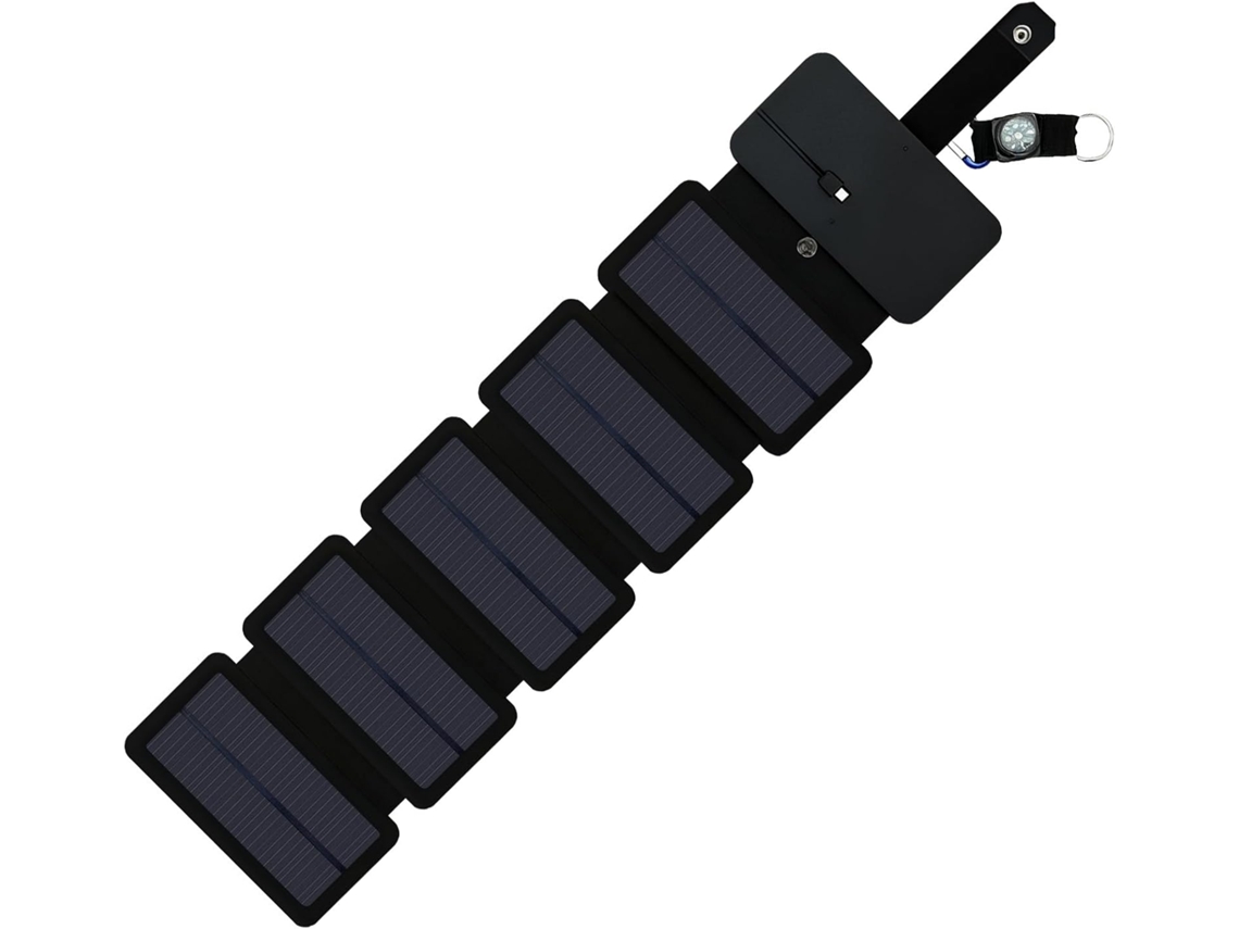 Cargador Solar Portátil E Impermeable Para Baterías Y Paneles De Carga De Teléfonos