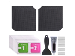 Kit De Reparación Impermeable Para Trampolín 2025 Con Parches Y Accesorios Para Arañazos O Agujeros (1 Juego)
