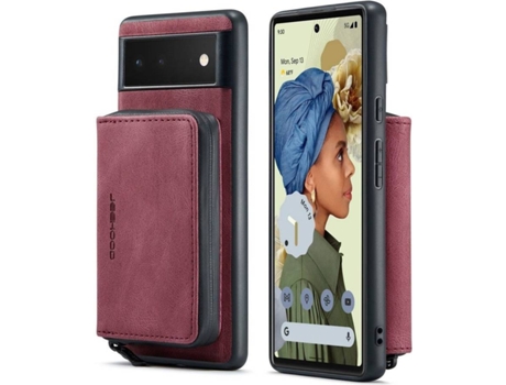 Carcasa Google Pixel 6 HFS-HOUSE Kickstand Rosa