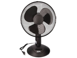 Ventilador de Escritorio EDM Negro 45W 30 Cm