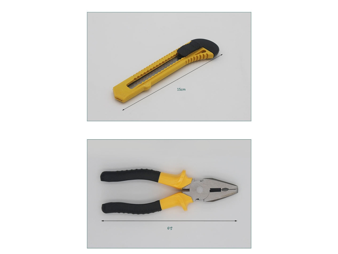 Juego De Herramientas Domésticas Con Estuche, Kit De Emergencia Para El Coche, Destornillador