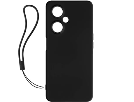 Carcasa para OnePlus Nord CE 3 Lite 5G Silicona Mate Antihuellas Negro AVIZAR
