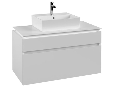 Módulo de lavabo Villeroy &amp Boch Legato B604 1000x550x500mm centrado en el lavabo