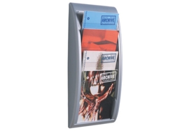 PaperFlow K540615 estante para revistas Plata