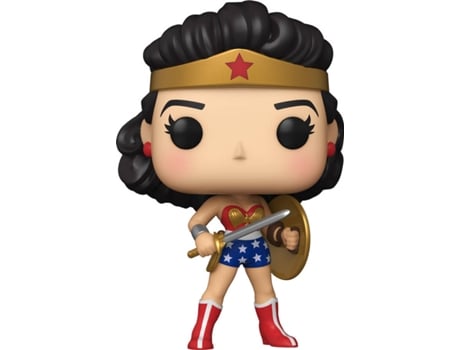 Figura FUNKO Pop! Heroes - WW 80th Anniversary: Classic Wonder Woman w/ Shield & Sword
