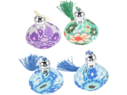 Juego De 4 Frascos De Aromaterapia Para Aceites Esenciales Y Perfumes (color Aleatorio)