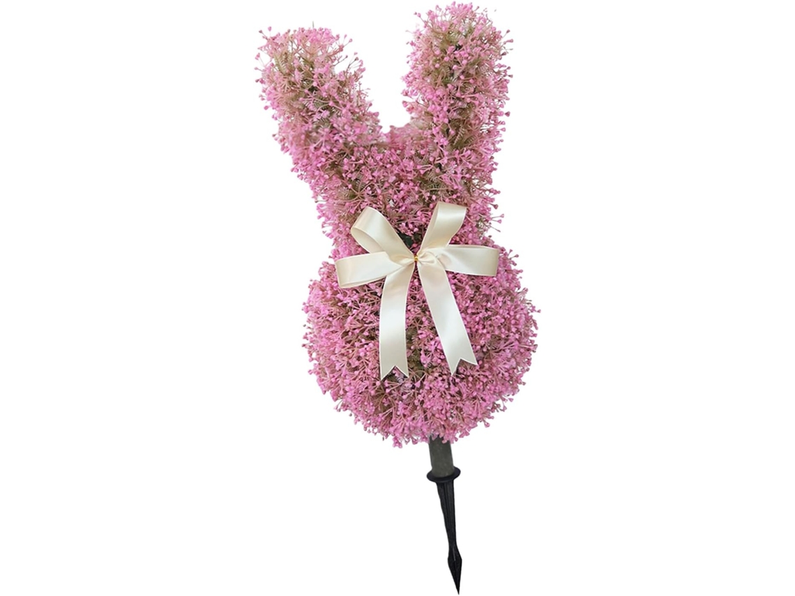 Planta Artificial Decorativa Con Forma De Conejo Para Jardín Y Fiesta.