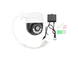 Cámara De Vigilancia Inalámbrica Hd Wifi Con Visión Nocturna Para Exteriores, Ip66 1080p, Enchufe Europeo.
