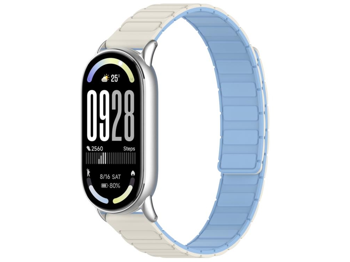 Pulsera para Xiaomi Smart Band 10/9/8 - Silicona magnética - Forma de I