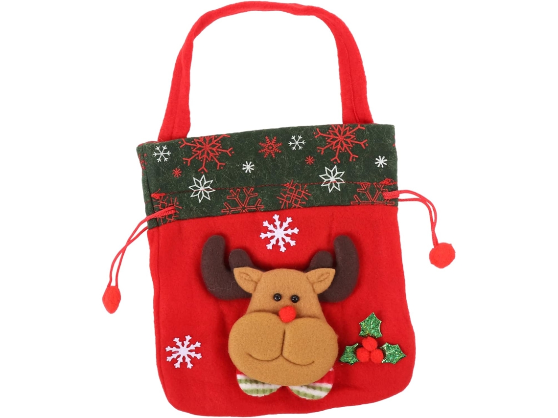 Exquisitas bolsas de regalo de tela no tejida para dulces, fiestas y celebraciones navideñas. Gokoco