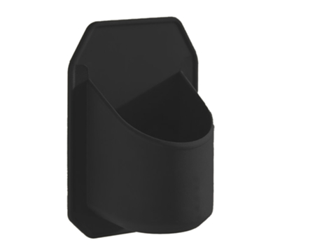 Soporte portátil para bebidas de ducha para latas de cerveza color negro ZMDECQNA
