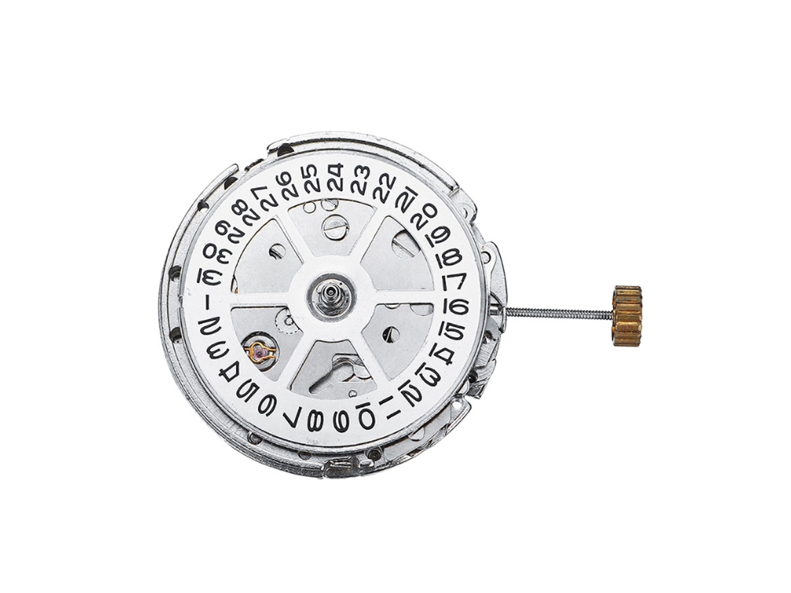 Reemplazo de movimiento de reloj, movimiento mecánico automático con calendario, movimiento profesional 2813, accesorios para relojes