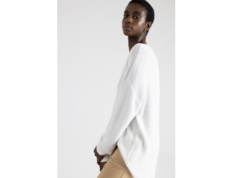 Camiseta de Mujer THROTTLEMAN Algodón Beige (S)