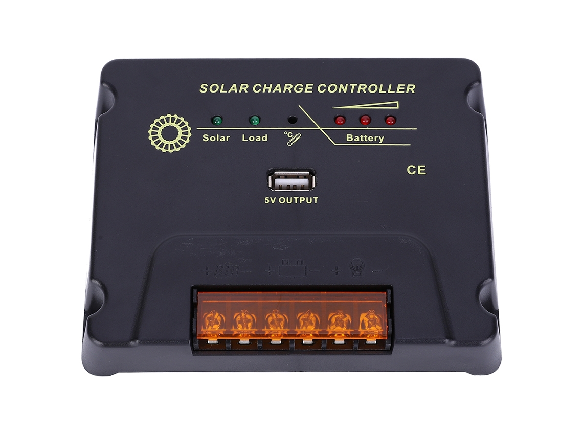 Controlador De Carga Solar Mppt De 12v/24v Y 20a Con Regulador De Panel Solar Y Protección De Batería.