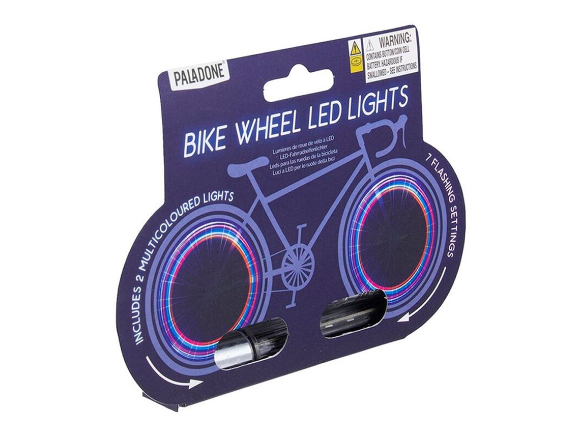 Roda de Bicicleta Luzes Led Transparentepaladone