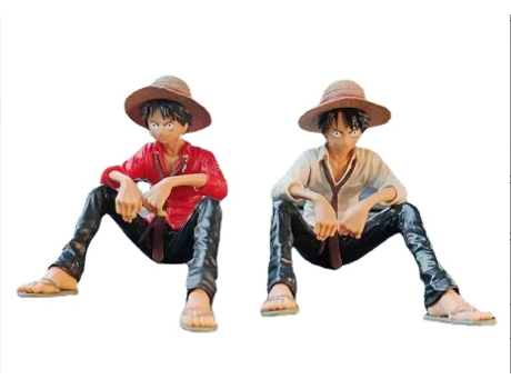 EZII Figura Anime one pease Monkey D Luffy 10 RED WHITE 2 IN 1 multicolor crianças presente brinquedo bonito