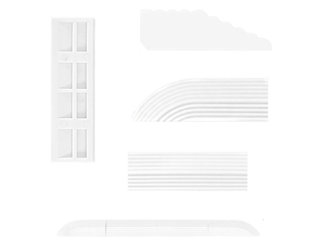 Para acessórios ecovacs xiaomi cloud whale threshold strip, branco