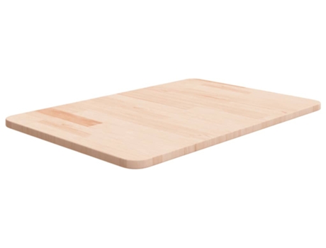 Encimera de baño madera maciza sin tratar 60x40x1,5 cm VIDAXL