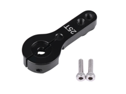 Brazo De Servo De 25 Dientes Ajustables De 25 Mm Para Futaba Ace Towerpro Mg Rc (accesorio Negro)