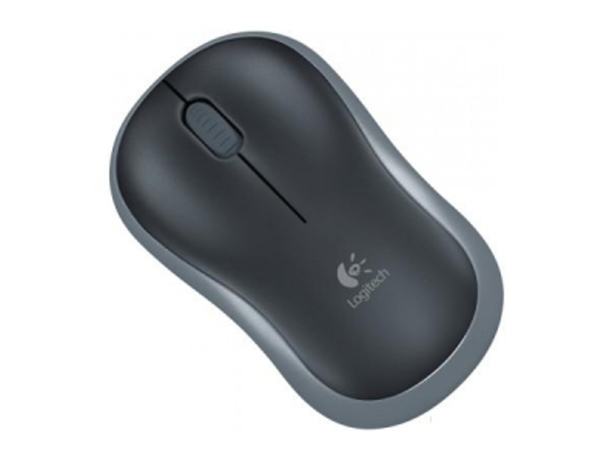 Ratón LOGITECH M185 (Inalámbrico - Óptico - Negro)