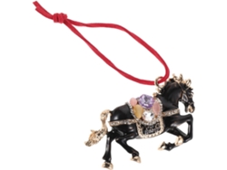 Colgante Caballo Diamantes Imitación Negros Espejo Retrovisor Coche Decoración Hogar Recuerdo Nuevo Lunar