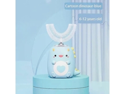 Cepillo de dientes eléctrico GOKOCO en forma de U para niños, sónico de 360 ​​grados, blanqueamiento dental inteligente.