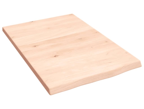 VIDAXL Encimera de baño madera maciza sin tratar 40x60x2 cm