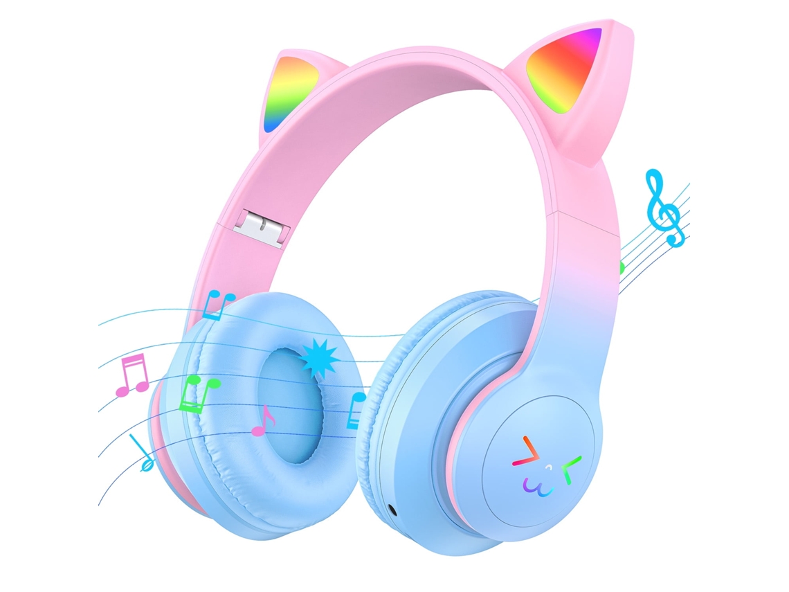 Auriculares Estéreo Plegables Con Diadema Inalámbrica Con Volumen Ajustable NICECEE