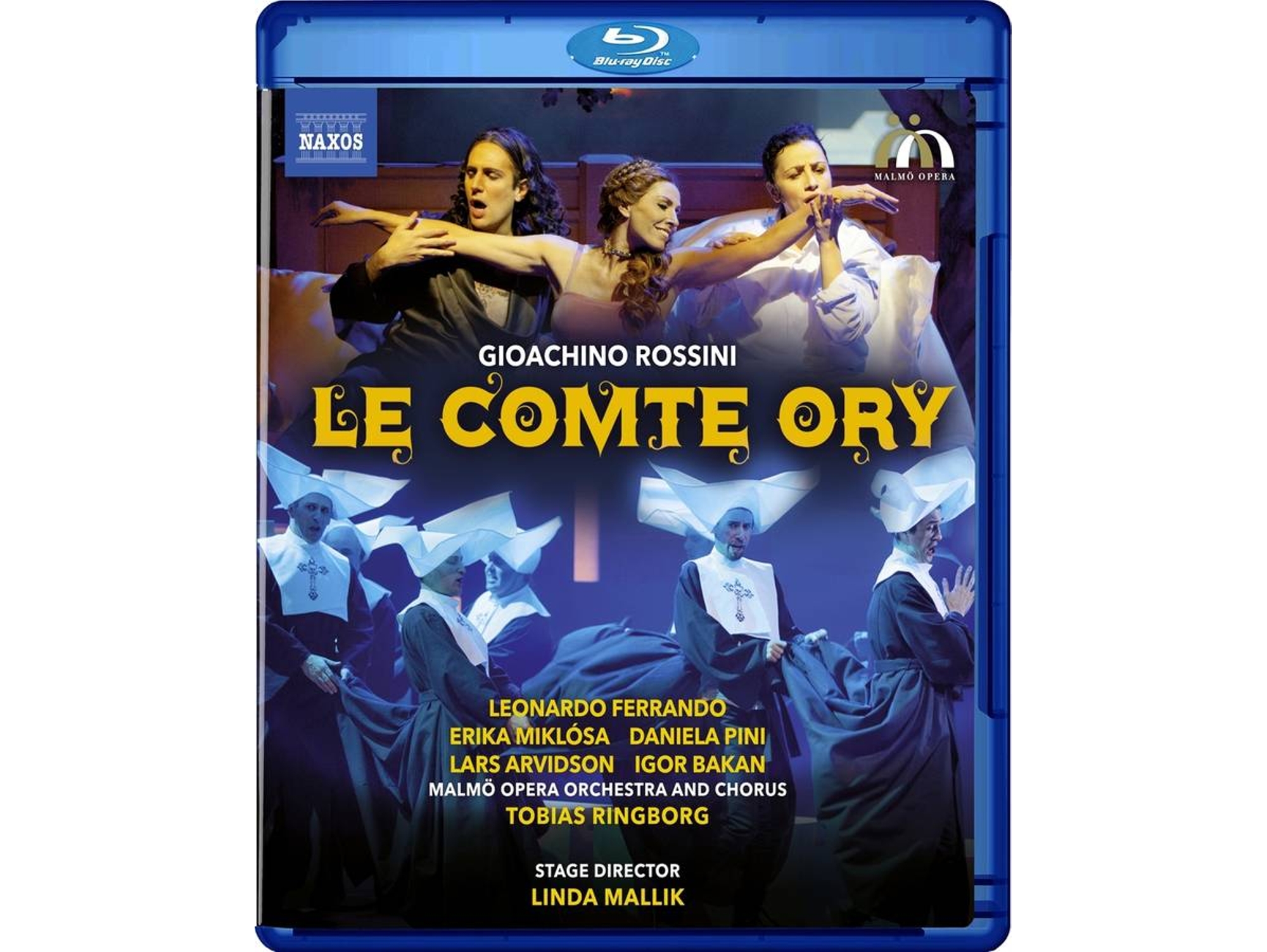 Blu-ray Video Ferrando/Arvidson/Ringborg/MalmöOperaOrch.& Chor/+ - Le Comte Ory (1 CDs)
