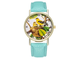 Reloj De Pulsera Analógico De Cuarzo Con Correa De Poliuretano, Estilo Moderno Para Parejas (verde Menta)