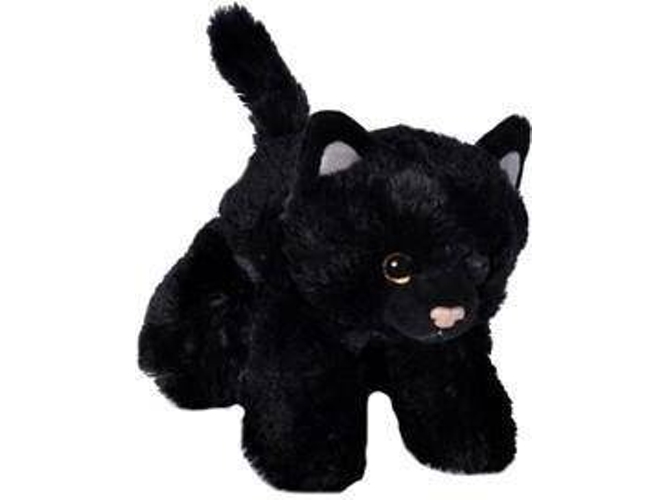Peluche WILD REPUBLIC HUG'EMS Gato Negro (Tam: 18 cm)