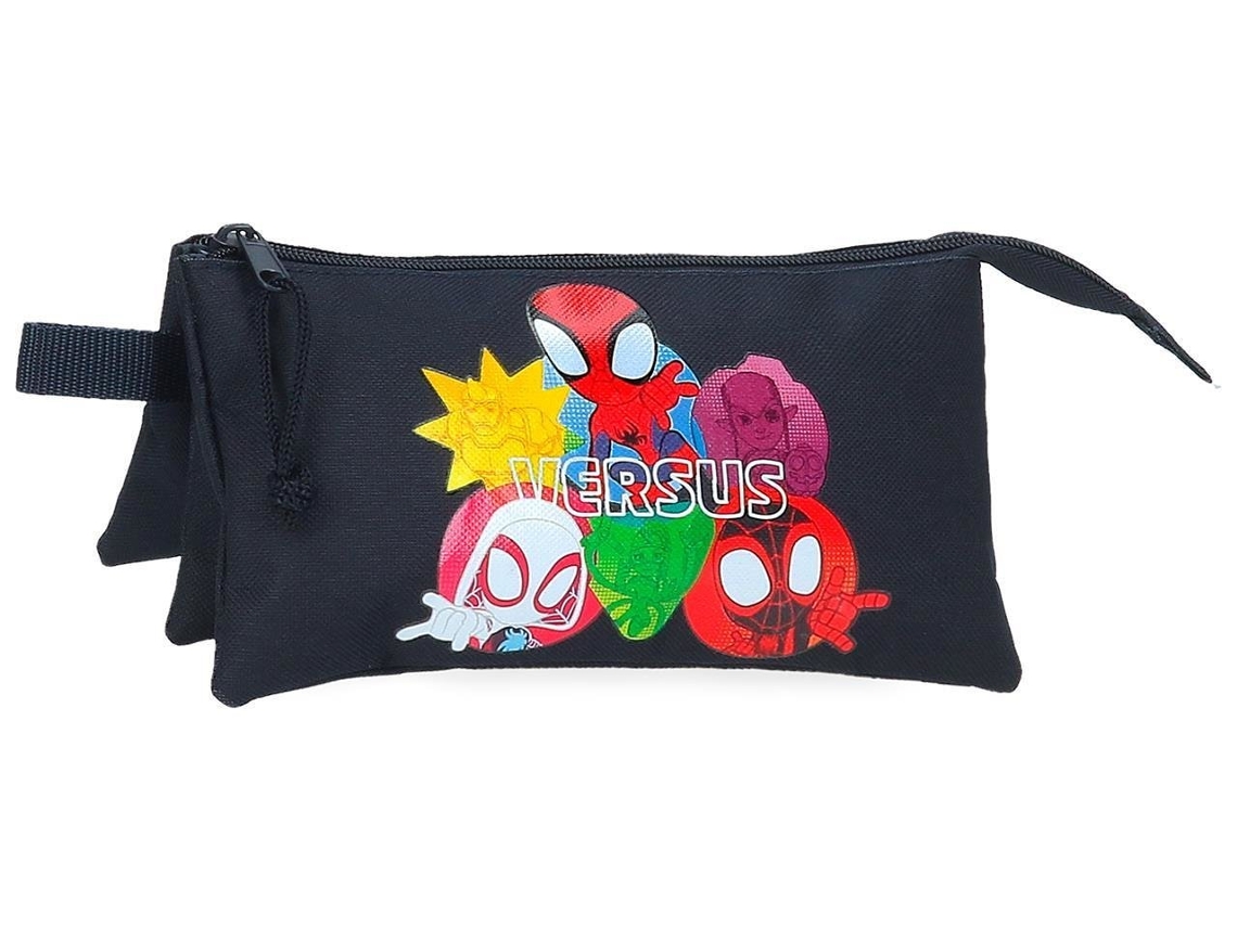 Marvel Estuche Escolar Versus Spidey Poliéster Marino
